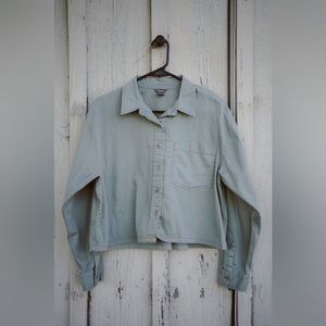 Eddie Bauer Button Up Top